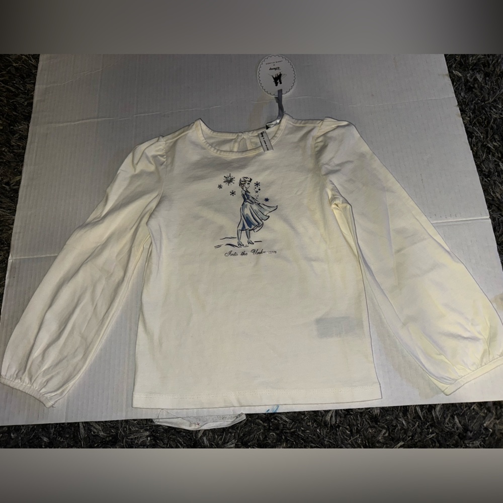 Janie and Jack Disney Elsa Frozen Long sleeve shirt